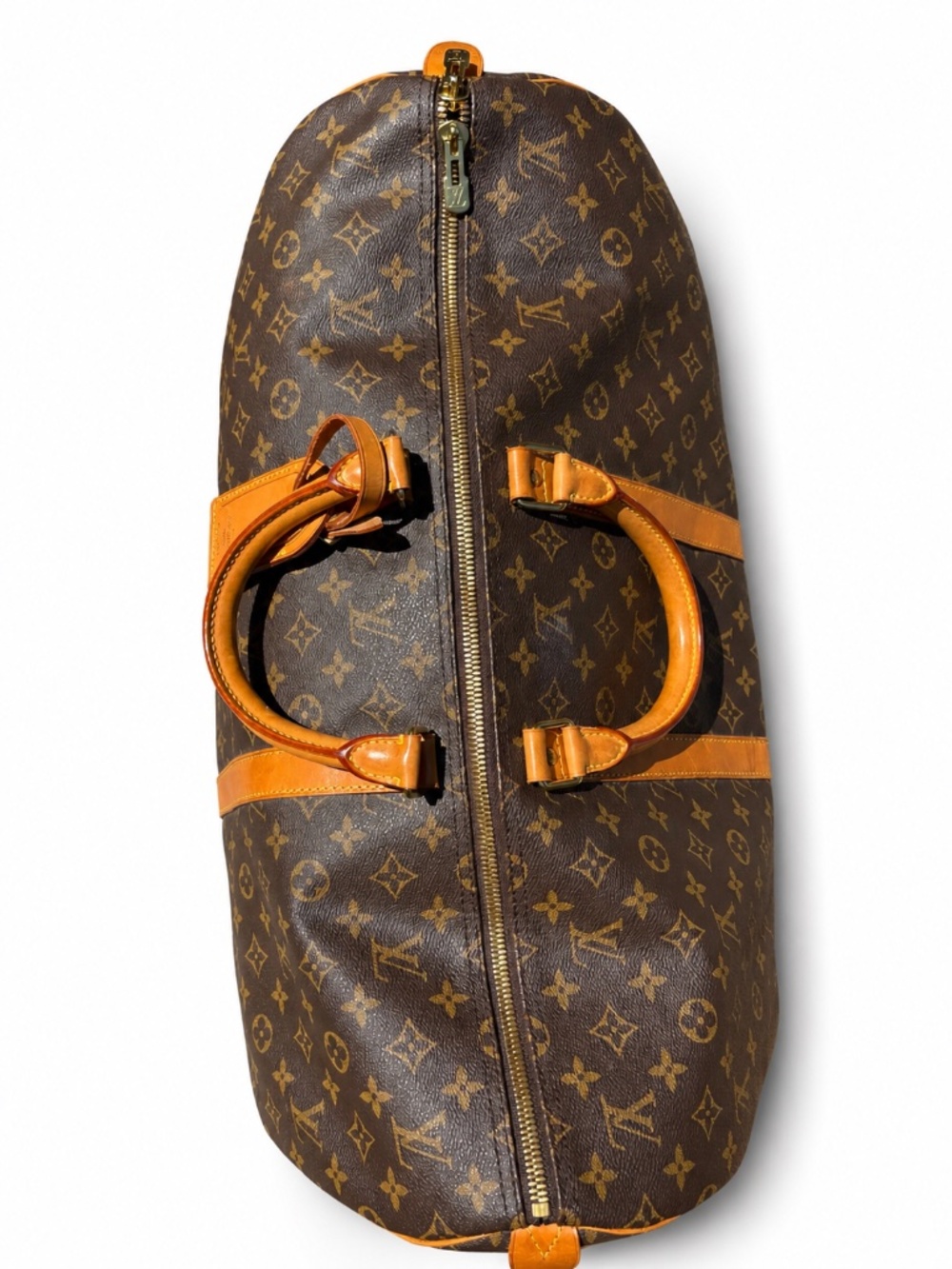 Authentic Louis Vuitton Keepall 55 Monogram Vintage Travel Duffle Bag - Picture 3 of 15
